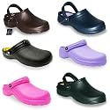 New Ladies Womens Lightweight Garden Kitchen Clogs Shoes UK 4-8
