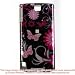 SnapOn Phone Cover for AT&T HTC Pure Pink Butterfly Protector Case