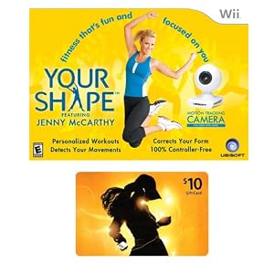 Your Shape with $10 iTunes Gift Card (Nintendo Wii)
