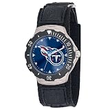 NFL Men's FDV-TEN Agent Series Tennessee Titans Velcro Watch