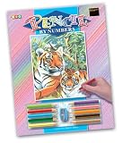 Pencil by Numbers Tiger and Cub
