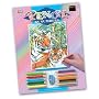Pencil by Numbers Tiger and Cub