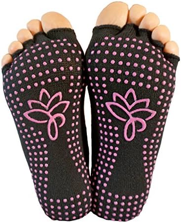 Aries Premium Women's Non-Slip Toeless Yoga Socks