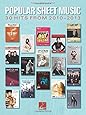Popular Sheet Music - 30 Hits from 2010-2013 (Piano/Vocal/Guitar Songbook)