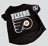 Officially Licensed by NHL - Philadelphia Flyers Dog Hockey Jersey- Large