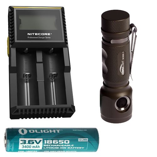 Zebralight SC600 Mk II L2 18650 XML2 Flashlight Cool White wOlight