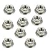 HIFROM(TM New Replacement 10PCS SIDE COVER Bar Nuts For Husqvarna chainsaw by
