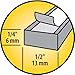 M-D Building Products 06577 1/4 in. x 1/2 in. x 10 ft. Black Sponge Window Seal for Ex-Small Gaps