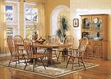 Magnolia Springs Oak Dining Room Set