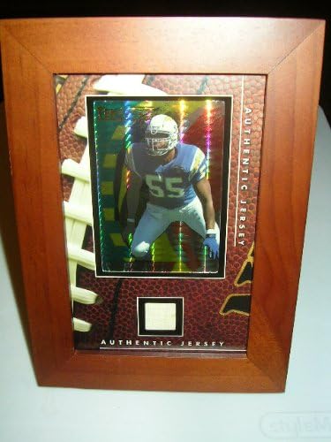 Junior Seau San Diego Chargers Jersey Swatch/Card in Framed Display - Brand New