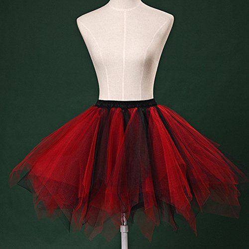 Vimans Women's 2015 Short Petticoats Tutu Underskirts Slips Multicolors Available
