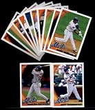 2010 Topps New York Mets Series 1 Team Set - 12 Cards including Maine, Stoner, Wright, Murphy, Sheffield & more!