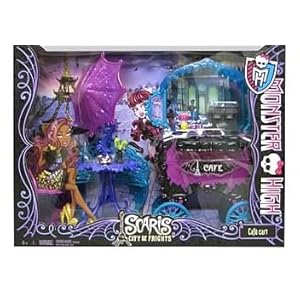 Monster High Travel Scaris Café Cart