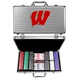 NCAA Wisconsin Badgers 300 pc. Game Set