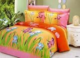 Summer Q - Full Size/Queen Size 6 Piece Duvet Bedding Set by Le Vele
