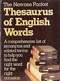 The Hamlyn pocket thesaurus of English words