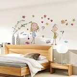 Shower Girls - Large Wall Decals Stickers Appliques Home Decor