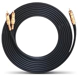 Oehlbach NF 1 Subwoofer Y-Kabel 2 Cinch 7,0m schwarz