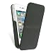 from Celicious Black Premium PU Leather Flip Case for Apple iPhone 4S / iPhone 4