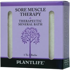 Sore Muscle Therapeutic Mineral Bath Salt - 3oz by Plantlife