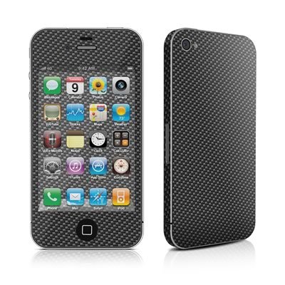 Iphone 4 Skin - Carbon Fiber