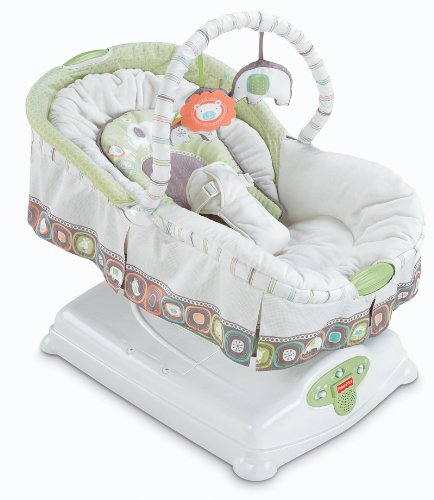 Buy Low Price Cozy Fisher-Price Coco Sorbet Soothing Motions Glider W2089