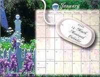 2010 Floral Fantasy Mousepad Calendar