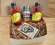 Arthur Bryant's Barbeque Sauce Combo: 2 Bottles Original, 1 Bottle Seasoning Dry Rub, & Hot/Spicy Microwave Popcorn (Kansas City Barbecue)