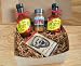 Arthur Bryant's Barbeque Sauce Combo: 2 Bottles Original, 1 Bottle Seasoning Dry Rub, & Hot/Spicy Microwave Popcorn (Kansas City Barbecue)