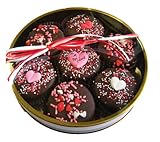Chocolate Dipped Oreo Cookies decorated with Hearts & Be Mine for Valentine's Day - 7 Oreo Assortment