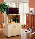 Microwave Cart - Natural Maple