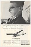 1964 Frank Slattery Not Bothered Boeing Jet Photo Print Ad
