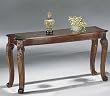 Cherry Finish Occasional Sofa Table w/ Solid Wood Legs By Coaster Furniture