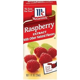 McCormick Raspberry Extract W/ Other Natural Flavors, 1-Ounce Bottle