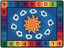 Sunny Day Learn & Play - Rectangle, by Carpets for Kids