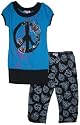Fang Girls 7-16 Tattoo Top/Legging Set