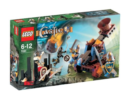 Childrens Toyshop  Spielwaren : LEGO 7091 - Castle 7091 Katapultverteidigung