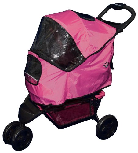 Pet Gear Weather Cover for Special Edition Pet Stroller for cats and dogs - Raspberry