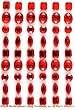 Martha Stewart Crafts Gem Stickers Ruby By The Package