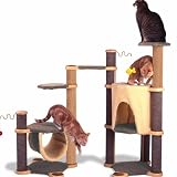 Cleo Pet - Colorado Cat Climber Scratcher - Beige