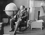 1908 PRESIDENT THEODORE ROOSEVELT GLOBE MISTAKE PHOTO