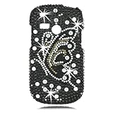 Talon 16518 Full Diamond Bling Phone Shell Case for LG UN200 Saber (Butterf ....