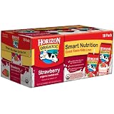 Horizon Organic Low Fat Milk, Strawberry, 8-Ounce Aseptic Cartons (Pack of 18)