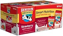 Horizon Organic Low Fat Milk, Strawberry, 8-Ounce Aseptic Cartons (Pack of 18)