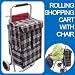 As Seen On TV Shopping Cart w/Seat