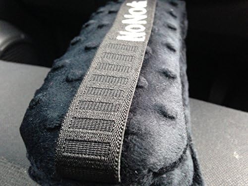 Nonods Child Car Seat Head Support Pillow Black/black