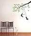 Easy Instant Decoration Wall Sticker Decal - Kids on Tree Swings