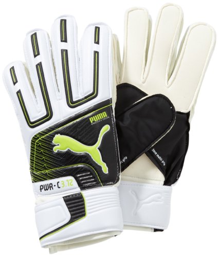 PUMA Torwarthandschuh PowerCat 3.12 Protect, white-black-lime punch-dark shadow, 10.5, 040 Preisvergleich