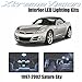 XtremeVision Saturn Sky 2007-2009 (4 Pieces) Cool White Premium Interior LED Kit Package + Installation Tool