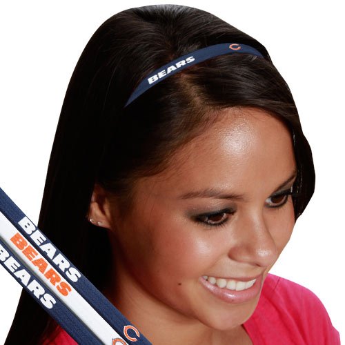 Chicago Bears Women's Elastic Headbands
